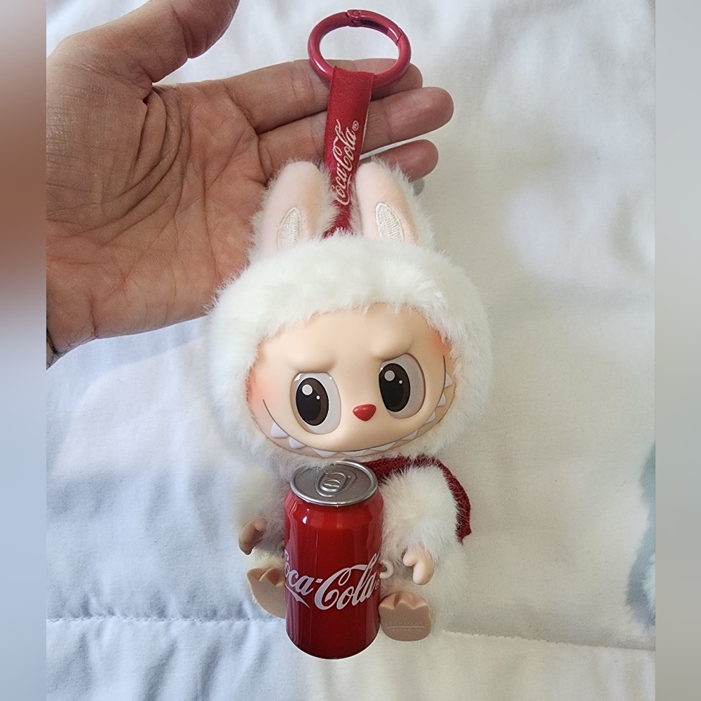 Authentic Coca Cola Labubu Pendant (Box Included)